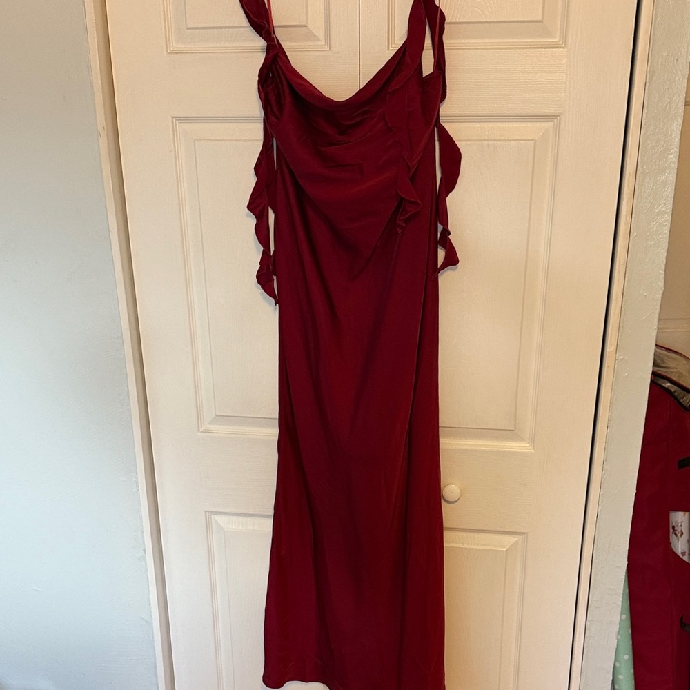 Sincerely Jules Backless Red Dress